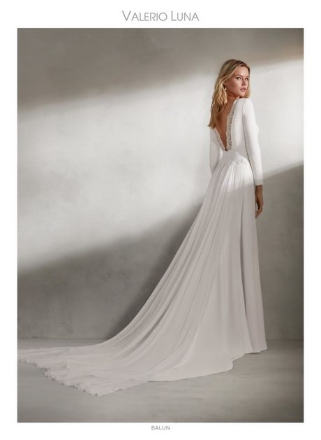 Vestidos de novia sencillos 2019