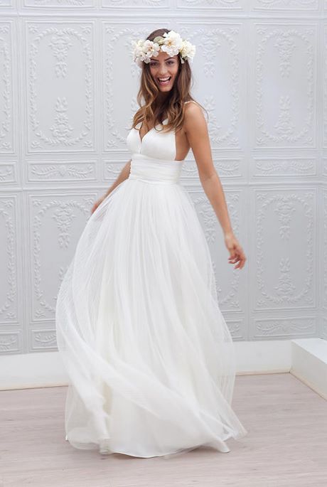 Vestidos novia cortos 2019