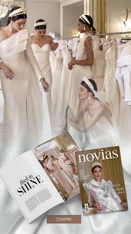 Diseños de vestidos de novia 2023