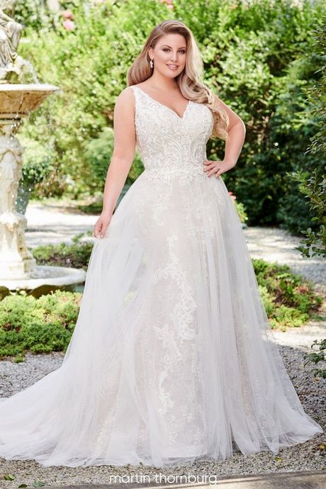 Imagenes de vestidos de novia para gorditas 2023