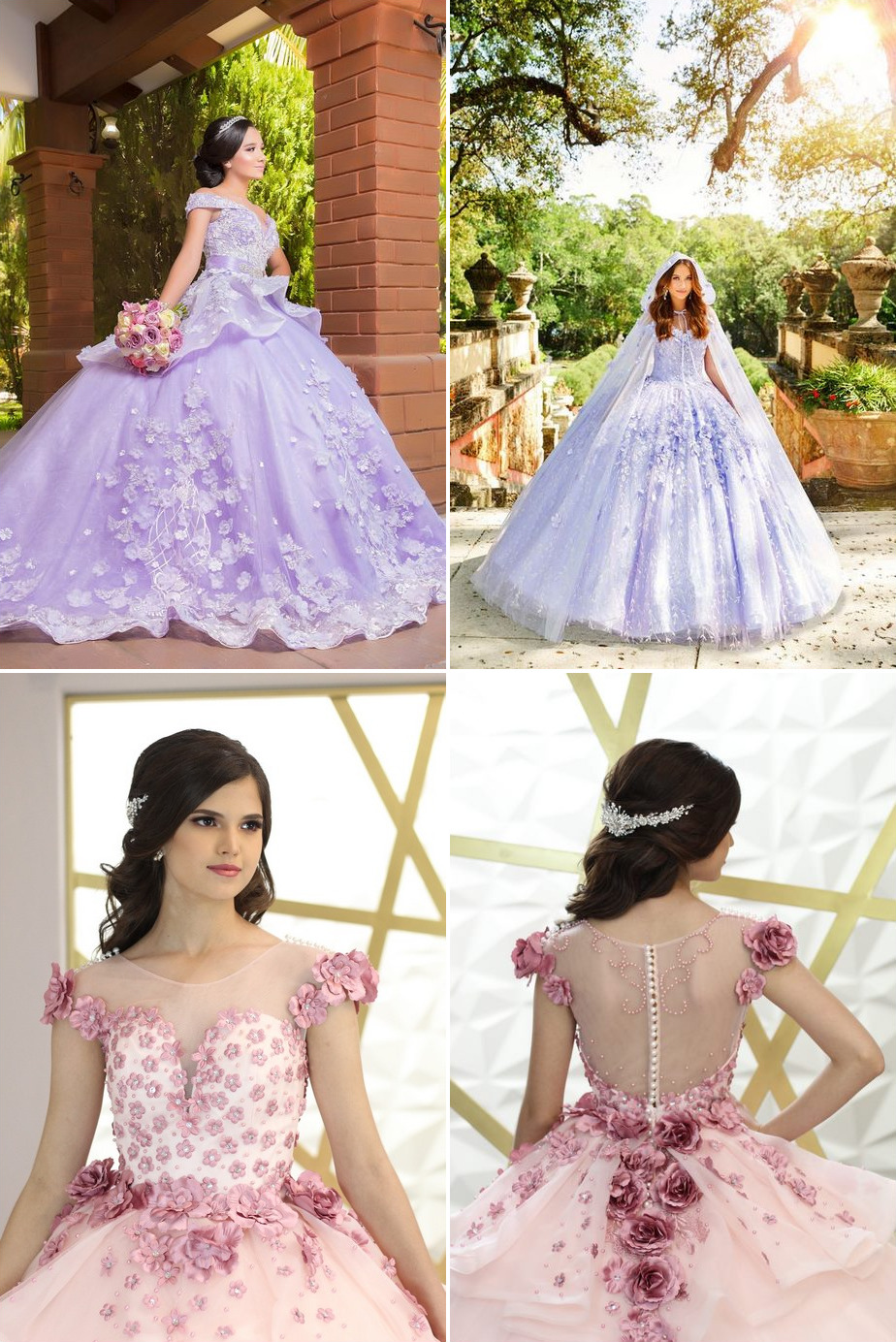 Vestido para quinceañera 2023