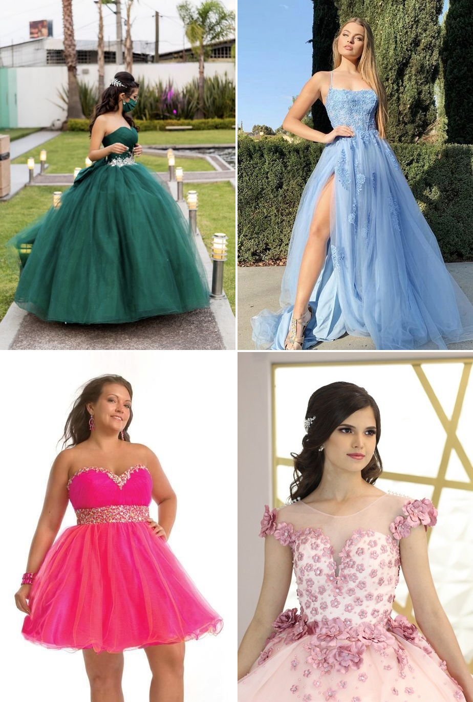 Vestidos cortos para quinceañeras 2023