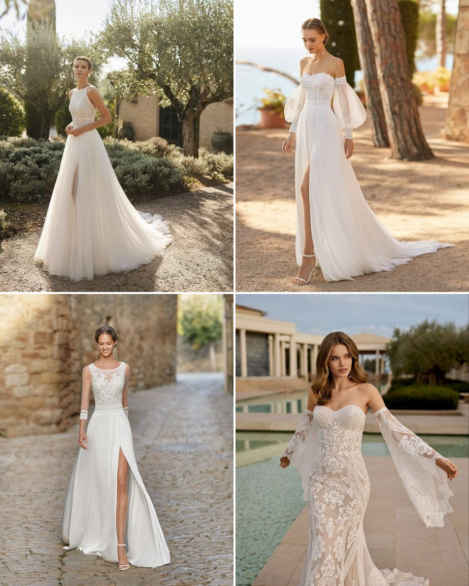 Vestidos de novia 2023 cortos