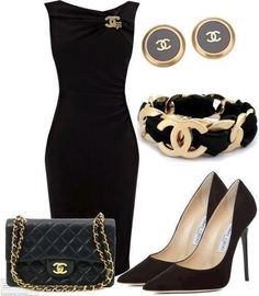 Accesorios para vestido negro