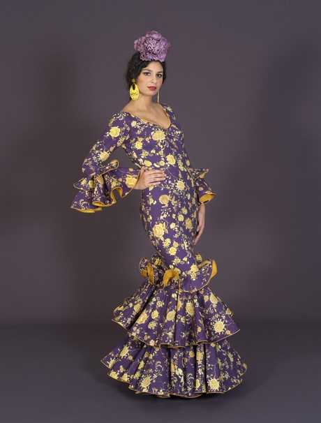 Diseños de trajes de flamenca 2017