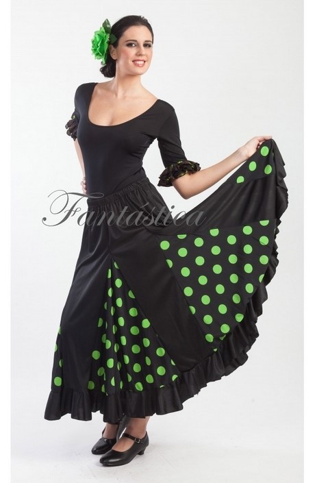 Falda de flamenca barata