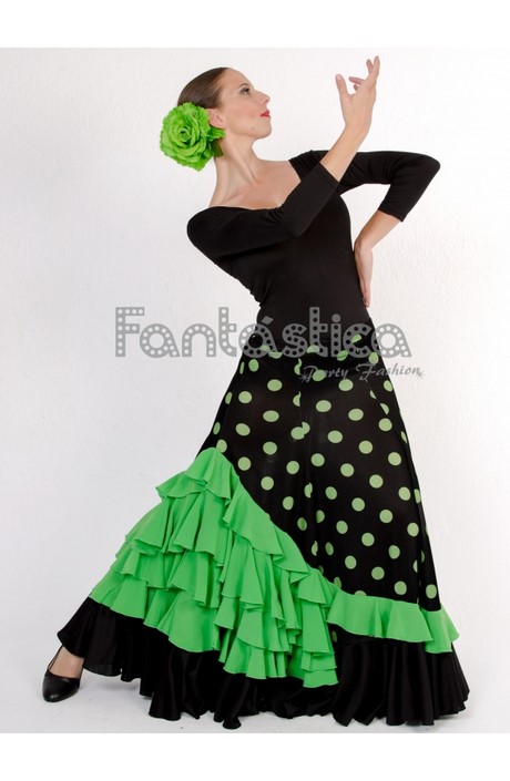 Falda de flamenca barata