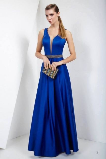 Fotos de vestidos azul