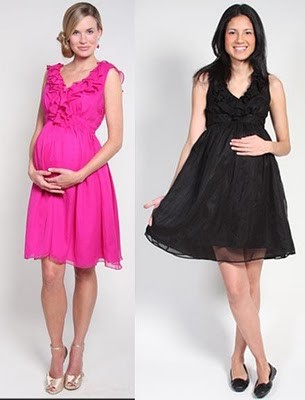 Modas de vestidos para mujeres embarazadas