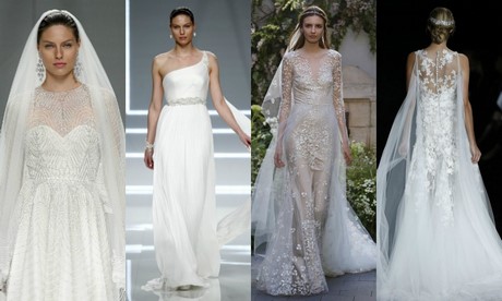 Tendencias en vestidos de novia 2017