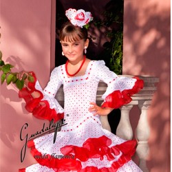 Trajes de flamencos para niños