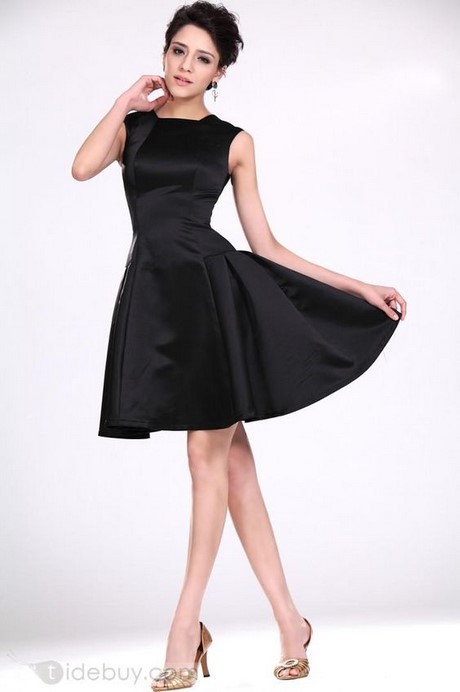 Vestido coctel negro