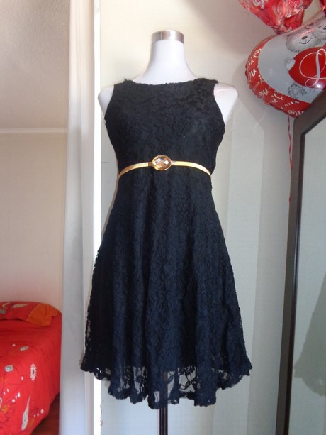 Vestido negro informal