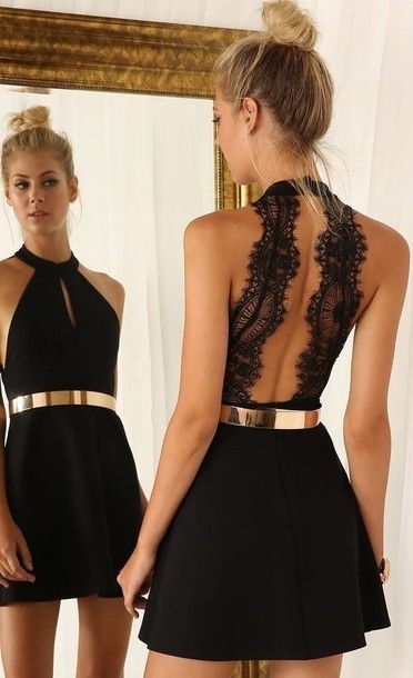 Vestidos negros imagenes