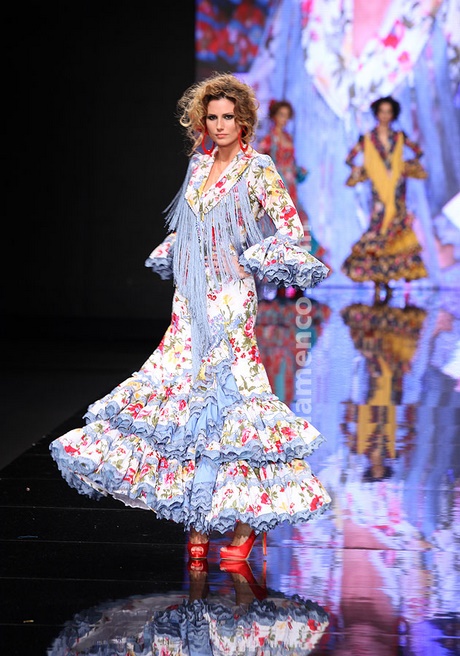 Trajes de flamenca pilar vera 2018