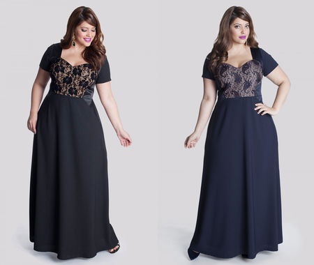 Vestidos de noche para gorditas 2018