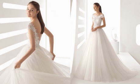 Vestidos de novia corte princesa 2018