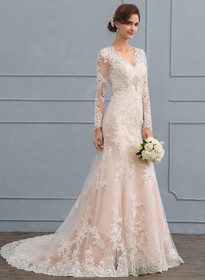 Vestidos de novia de noche 2018