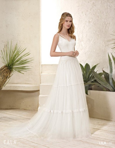 Vestidos de novia de noche 2018