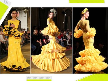 Moda de trajes de flamenca 2019