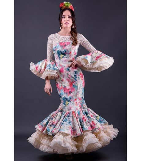 Trajes de flamenca cortos 2019