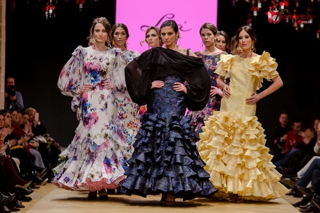 Trajes de flamenca lina 2019