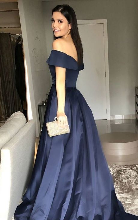 Vestido azul 2019