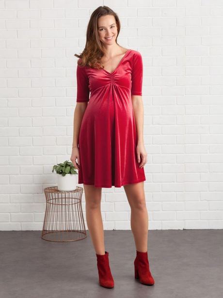 Vestido rojo coctel 2019