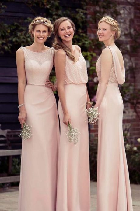 Vestidos de damas de honor 2019 cortos