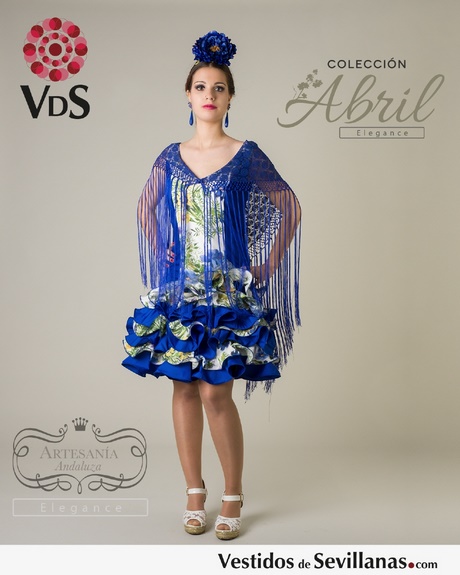 Vestidos de flamenca cortos 2019