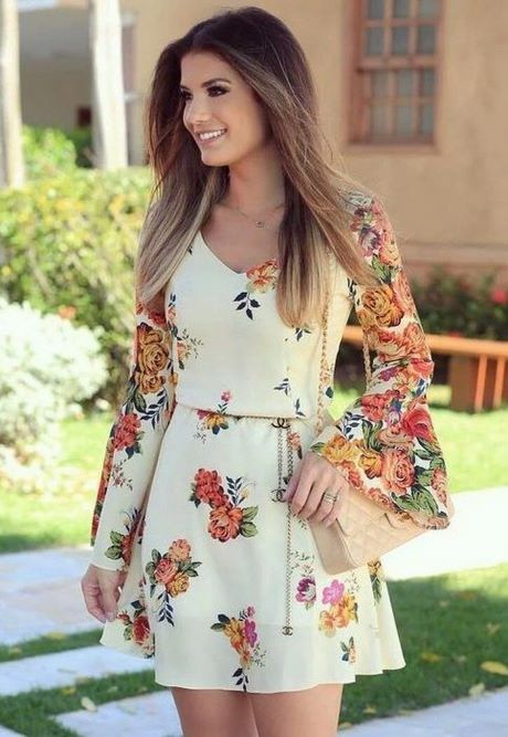 Vestidos de moda 2019 cortos casuales