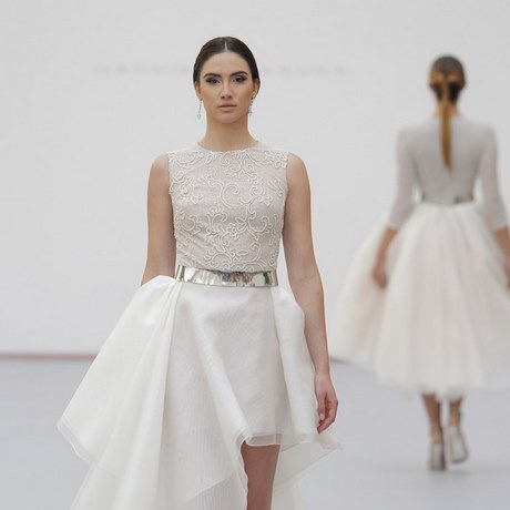 Vestidos de novia cortos para boda civil 2019