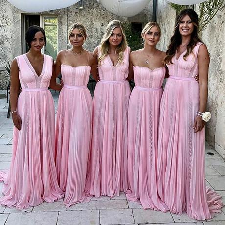 Vestidos largos damas de honor 2019