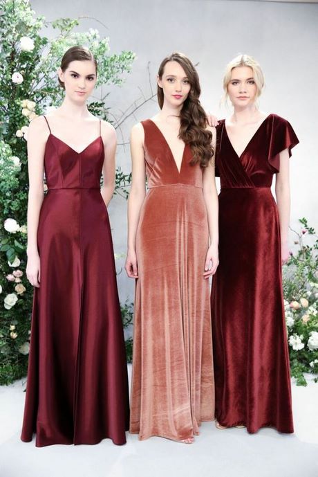 Vestidos para damas de boda 2019