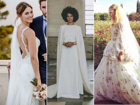 Imagenes de vestidos de bodas de famosas