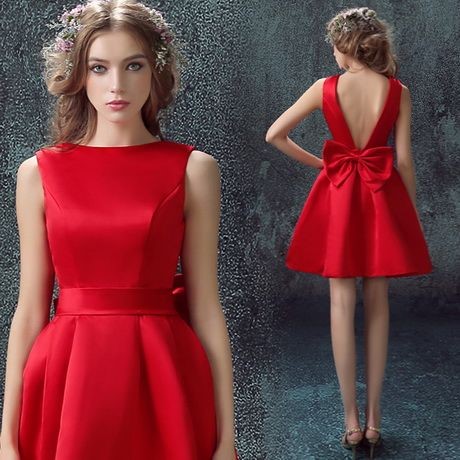 Vestidos bonitos rojos