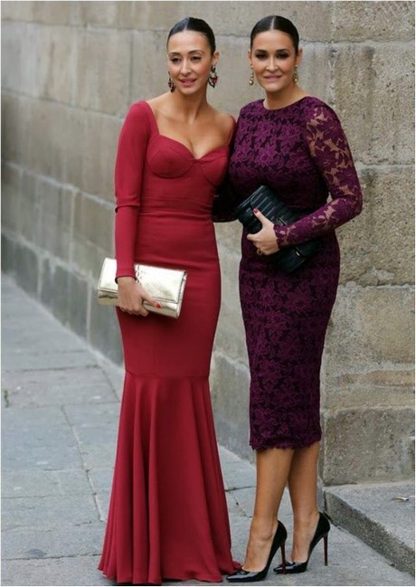 Vestidos invitadas boda noche