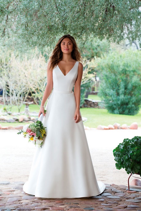 Novias sencillas 2018