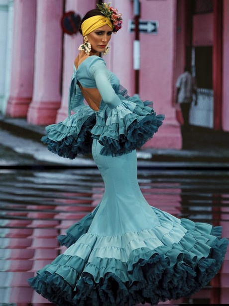 Trajes de flamenca moda 2018