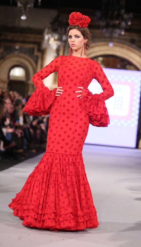 Trajes de flamenca tendencias 2018