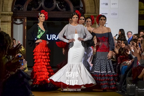 Trajes de flamenca tendencias 2018