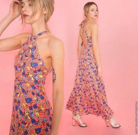 Vestidos de moda primavera 2018