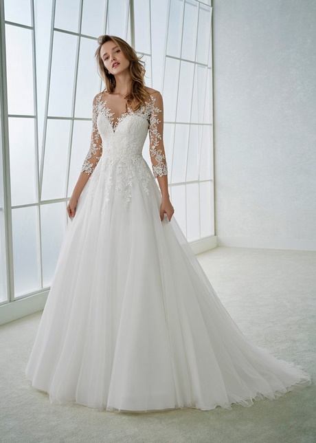 Vestidos de novia 2018 sencillos y elegantes