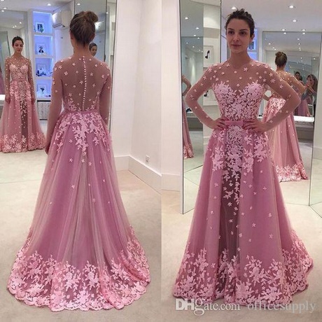 Vestidos formales largos 2018