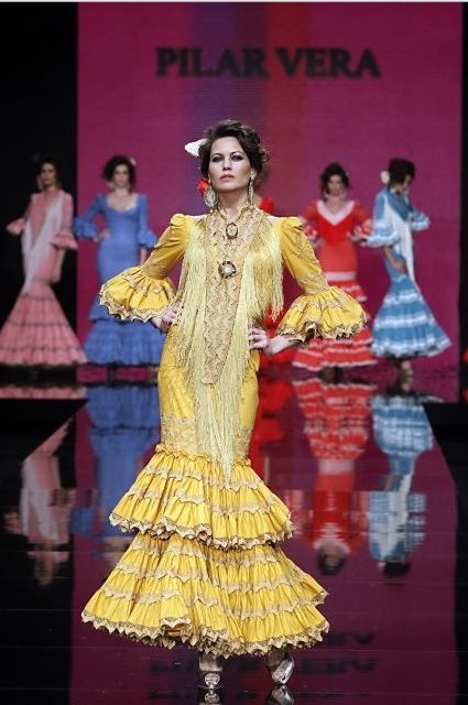 Trajes de flamenca 2021 tendencias