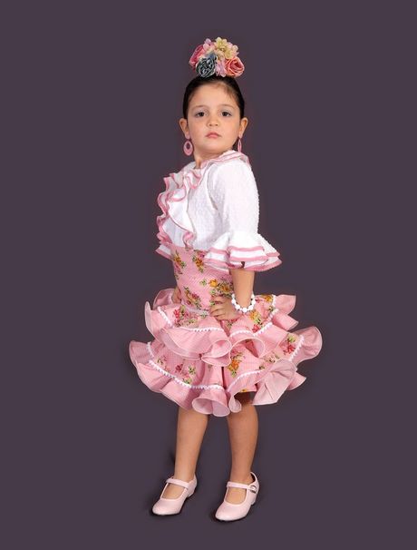 Trajes de flamenca bebe 2021