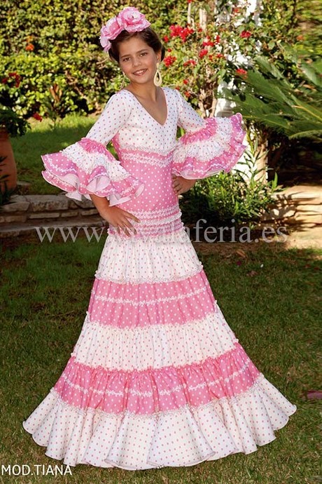 Trajes de gitana niña 2021