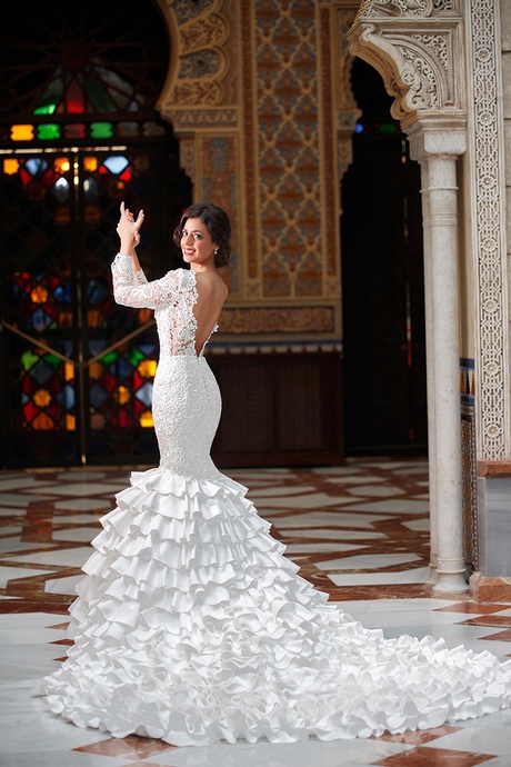 Trajes de novia flamenca 2021