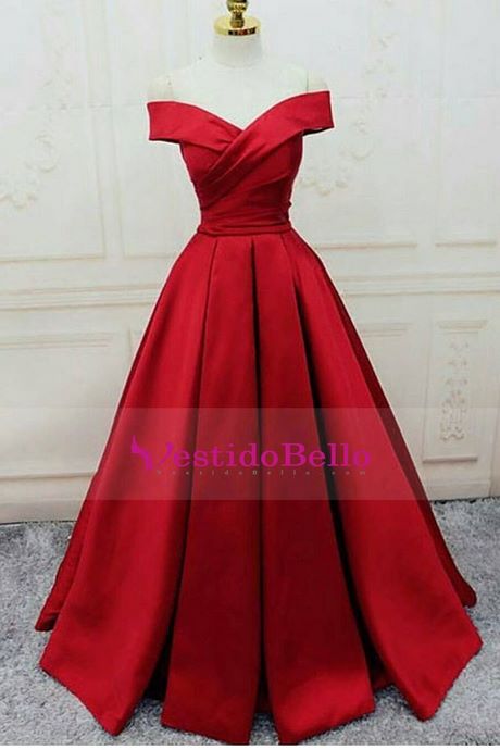 Vestidos de encaje rojo 2021