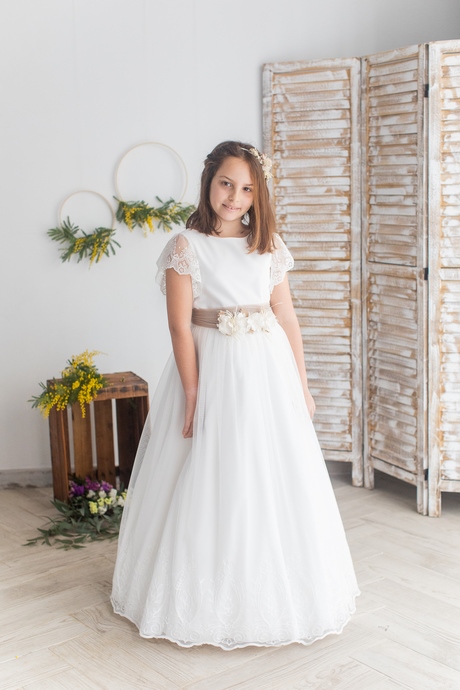 Vestidos de niña primera comunion 2021